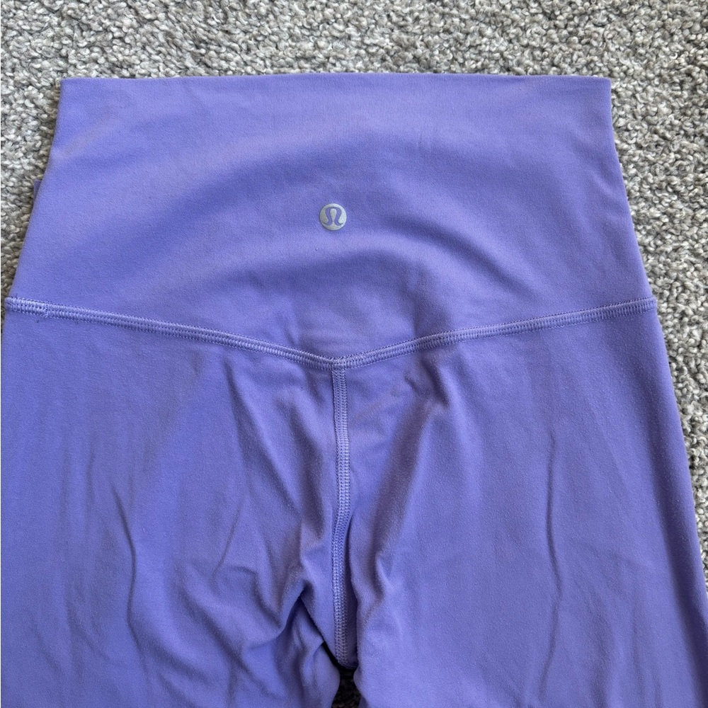 Lululemon Purple High-Waisted Leggings